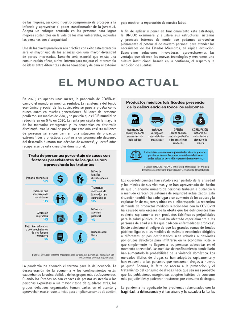 1 Problemática Del Mundo Actual | PDF | La dependencia de sustancias ...