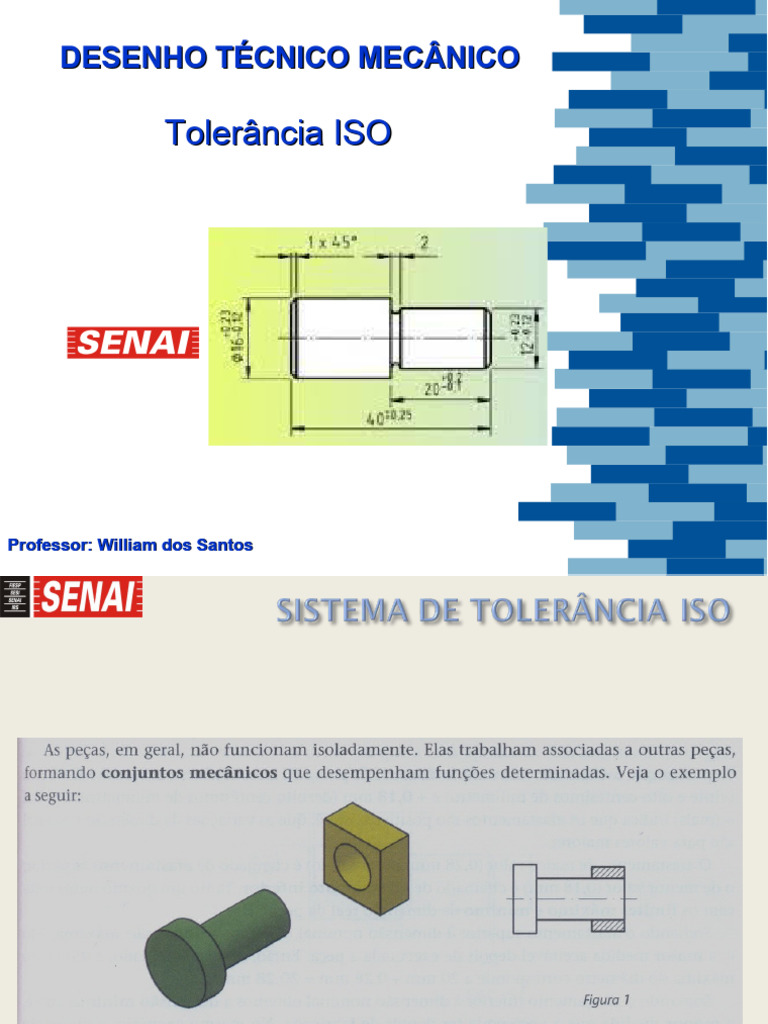 Tolerância ISO em Desenho Técnico Mecânico | PDF | Tecnologia e Engenharia