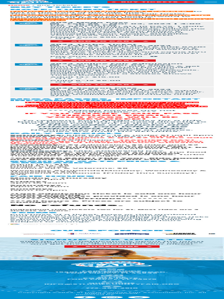 Tickets & Deals | PDF