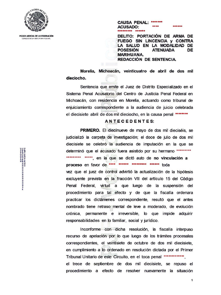 Sentencia | PDF