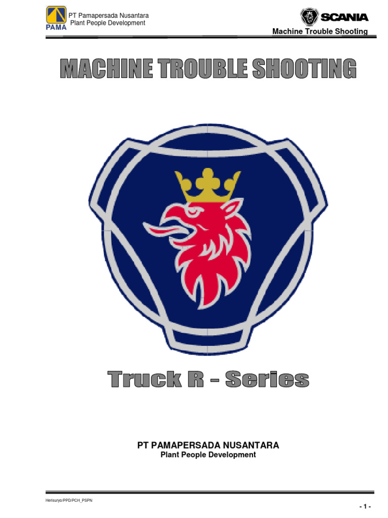 Machine Troubleshooting Training R-Series | PDF | Brake | Steering