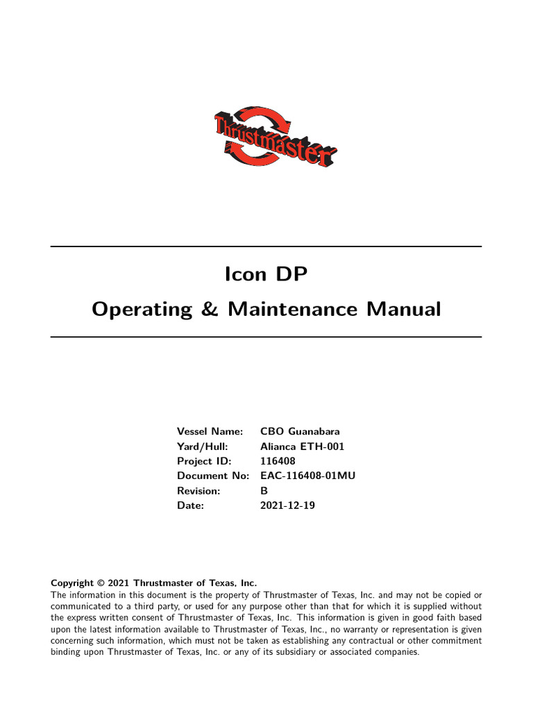 Eac 116408 01mu (B) DP Manual DP DP Rolls Royce (Thrustmaster) | PDF ...