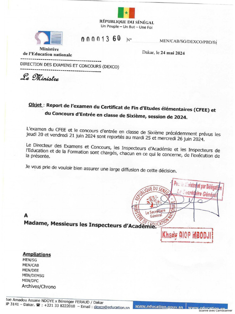 Report Du CFEE | PDF
