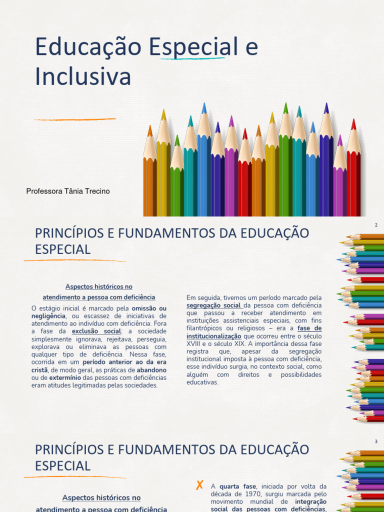 História da Educação Especial no Brasil | PDF | Educação Especial ...