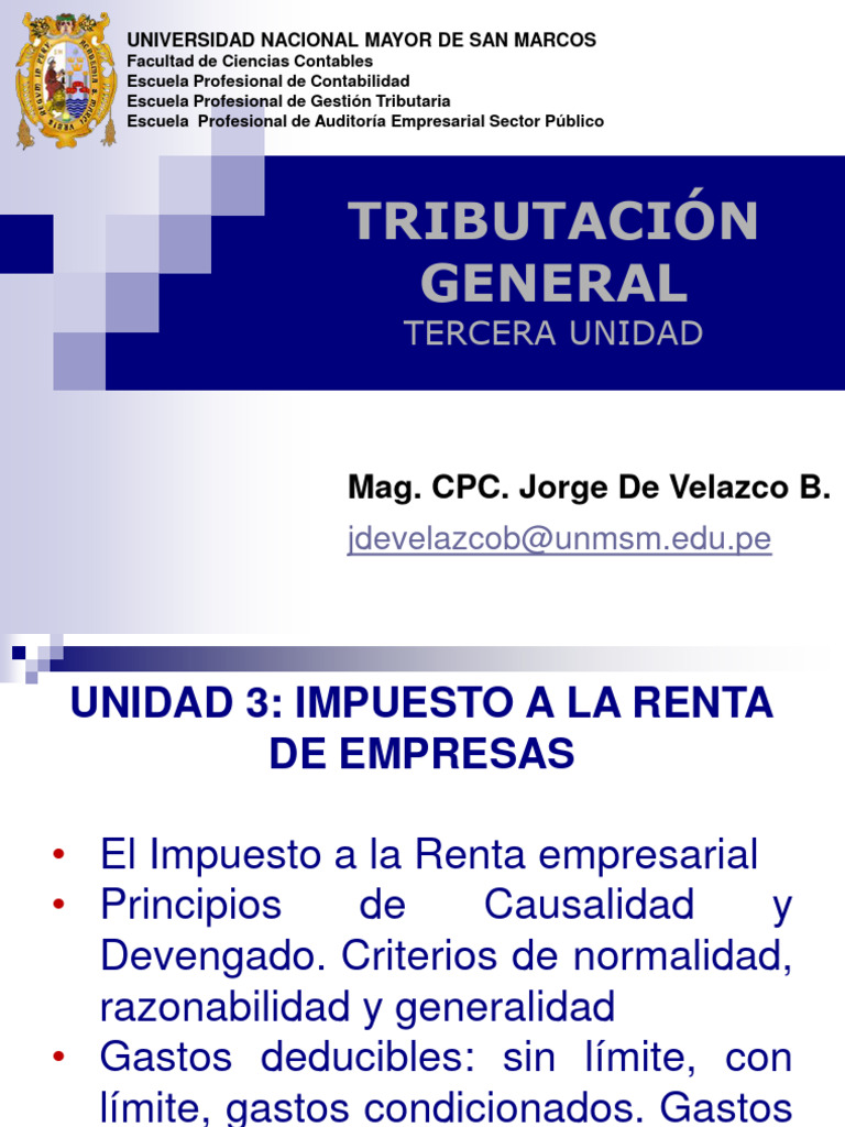 Impuesto a la Renta Empresarial: Guía Completa | PDF | Impuestos ...