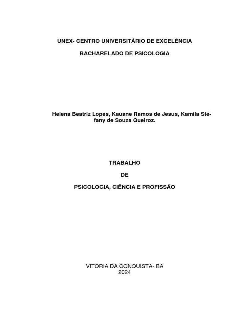 Neuropsicologia: História e Aplicações | PDF | Neuropsicologia | Psicologia