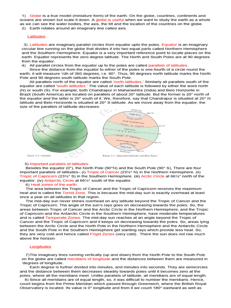 Understanding Latitude and Longitude | PDF | Equator | Longitude