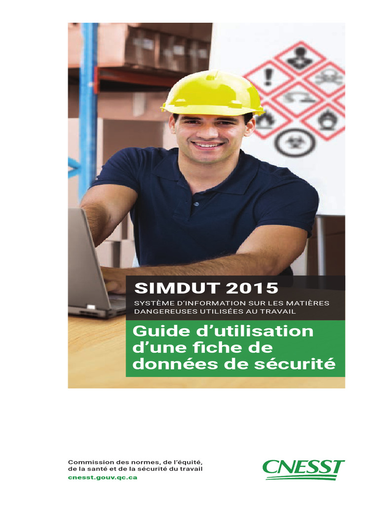 Guide sur la FDS SIMDUT 2015 | PDF