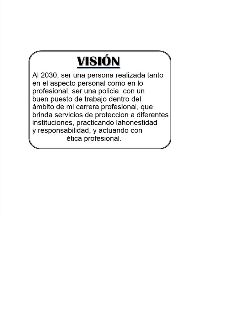 Meta 2030: Carrera Policial Ética y Exitosa | PDF