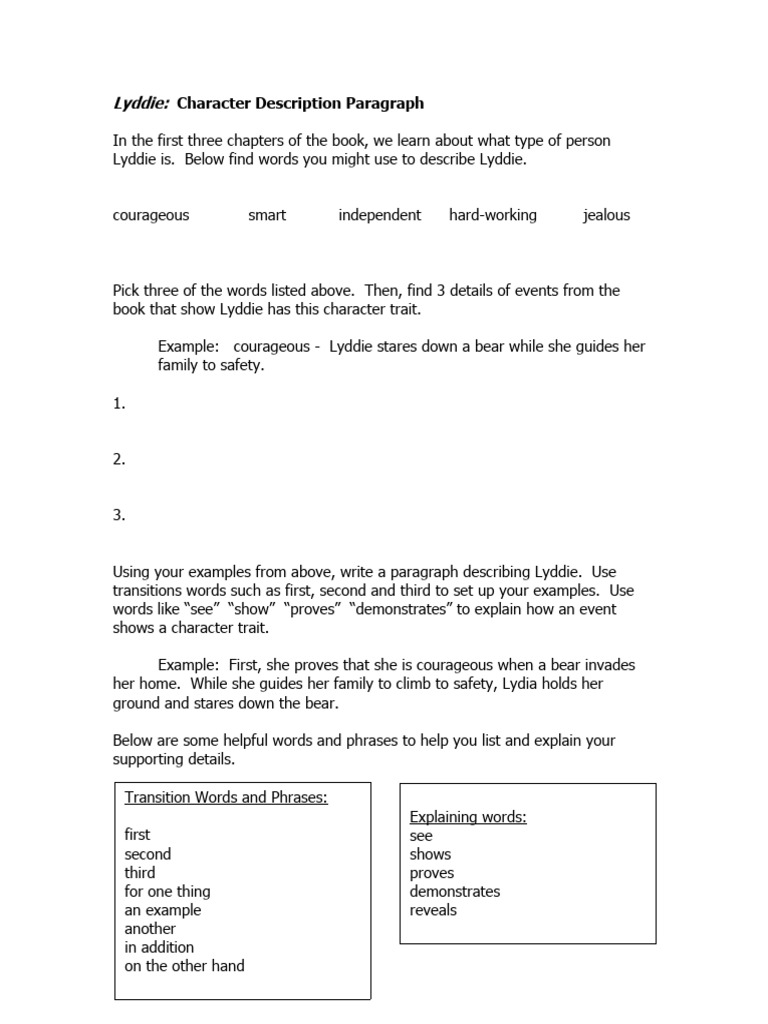 character-description-paragraph-pdf-language-mechanics-syntax
