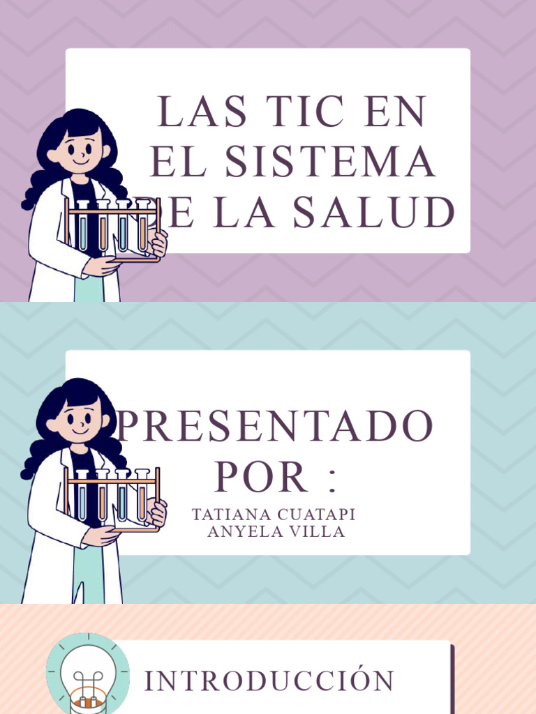 Las Tic S en La Salud - Exposicion | PDF | Tecnología de información y ...