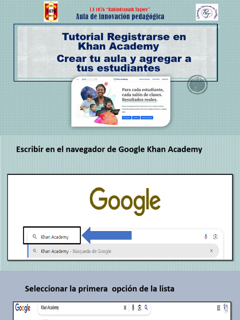 Tutorial Khan Academy Parte 1 | PDF
