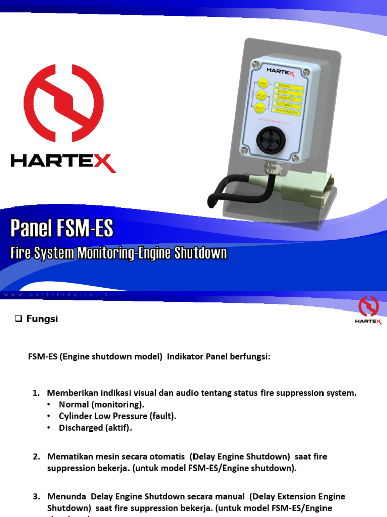 Indikator dan Fungsi Panel FSM-ES | PDF
