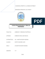 Casos Practicos en El Tema de Propiedad Derecho Civil III Reales