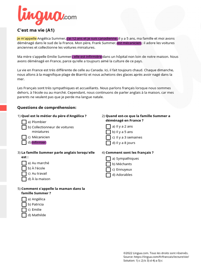 Texto Frances Iniciante | PDF