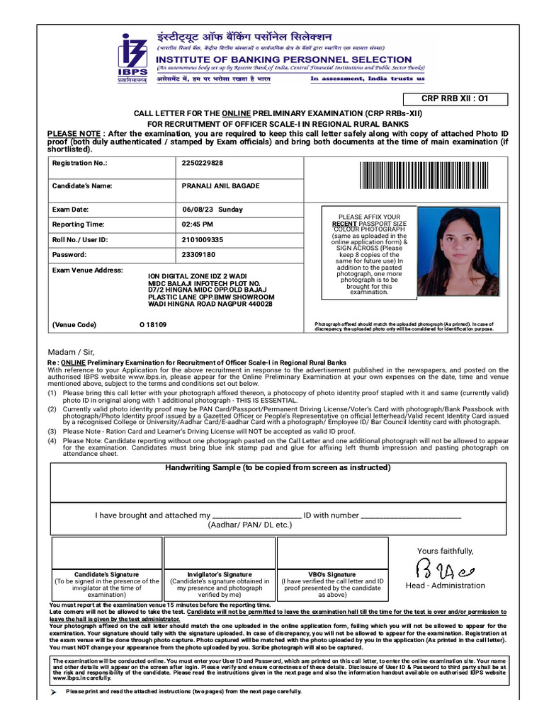 RRB Po | PDF | Identity Document | Driver's License