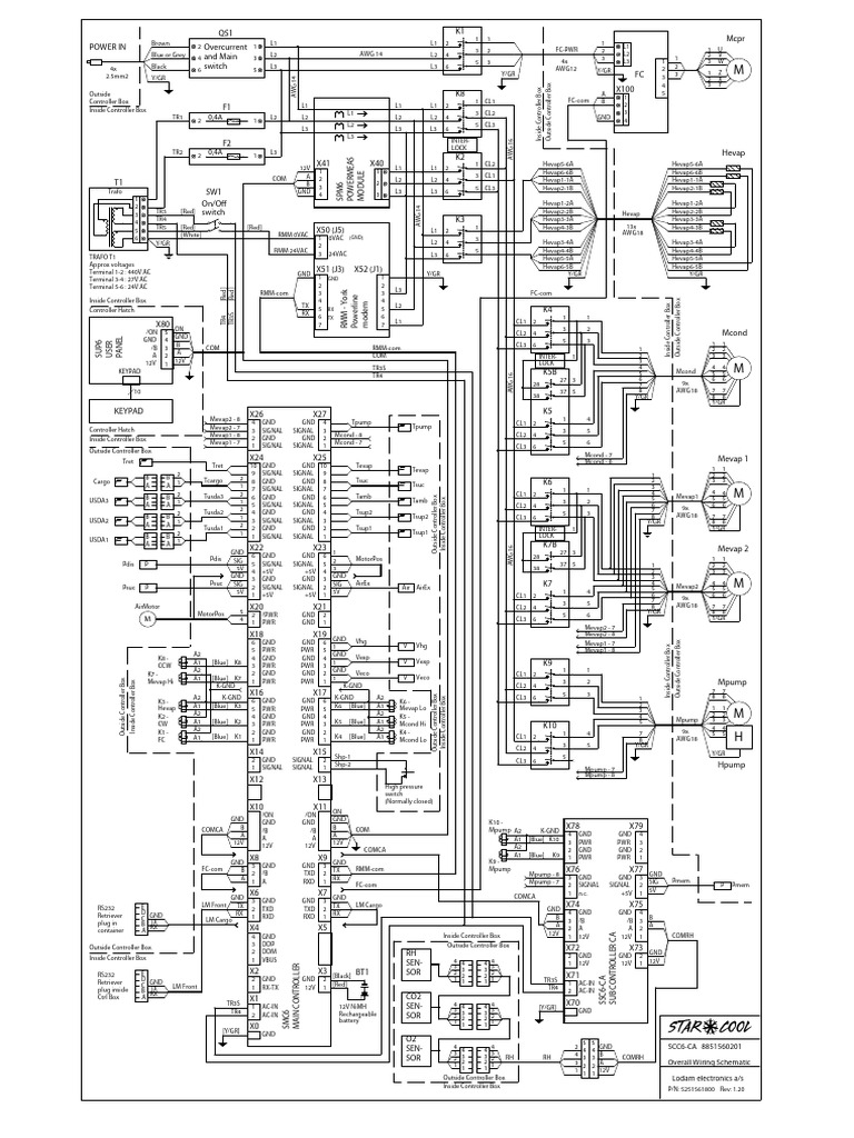 Overall Wiring Schematic for SCC6-CA | PDF
