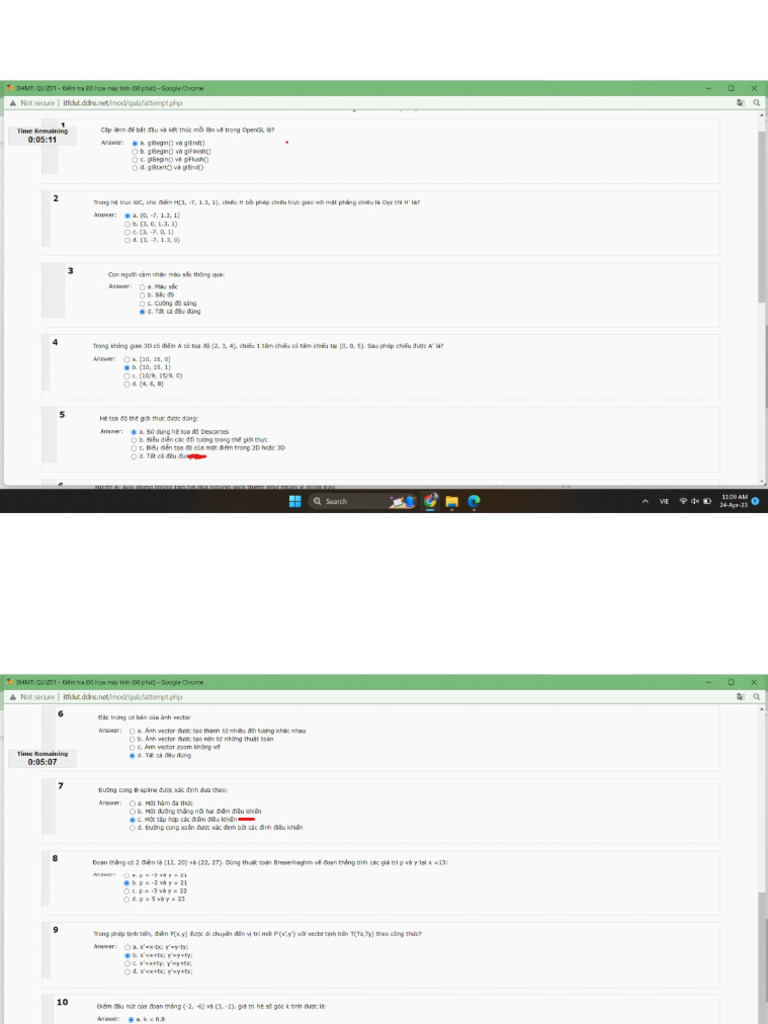 Test DHMT | PDF