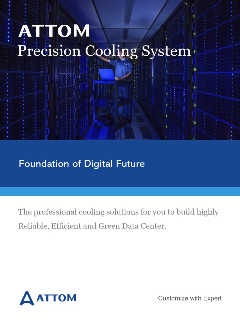 Attom Precision Cooling Solutions | PDF | Air Conditioning | Data Center