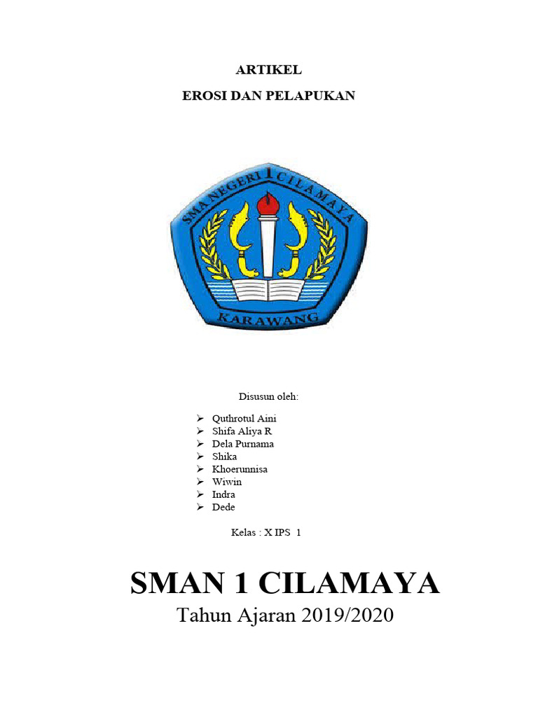 Erosi dan Pelapukan: Proses Geologis Penting | PDF | Sains & Matematika