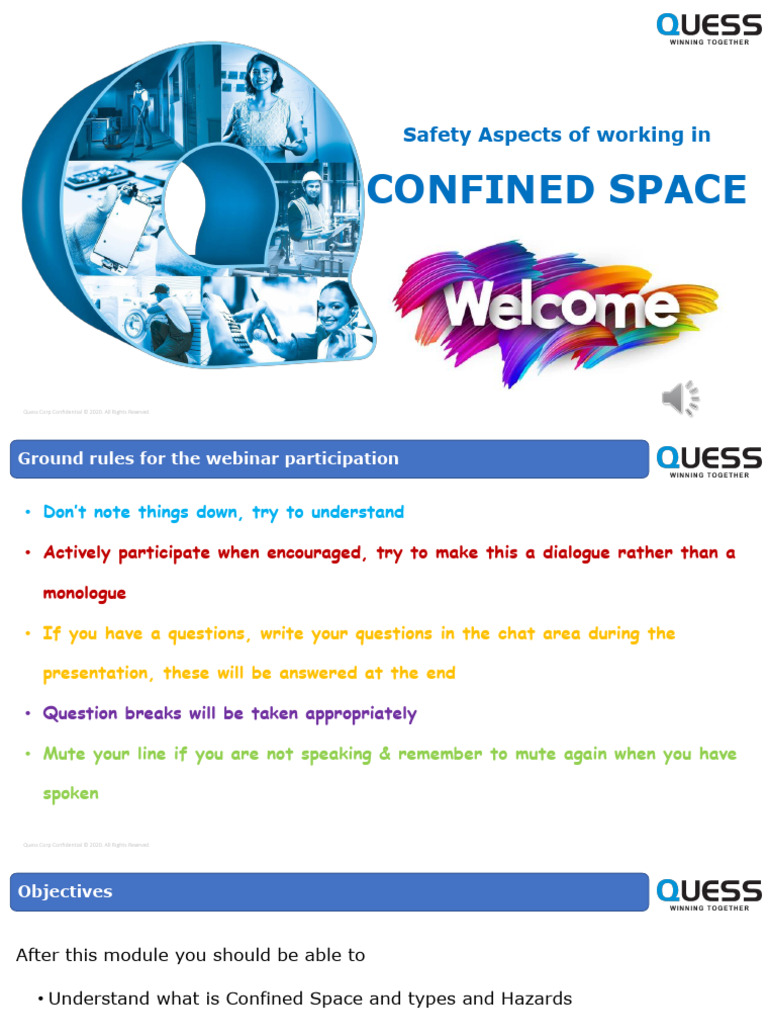 Confined Space Safety Guidelines | PDF | Personal Protective Equipment ...