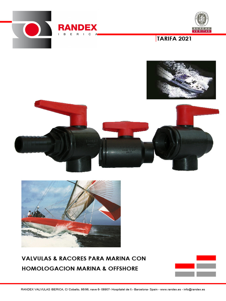 TARIFA-MARINA VALVULAS PPG RANDEX-2021 | PDF | Building Materials ...