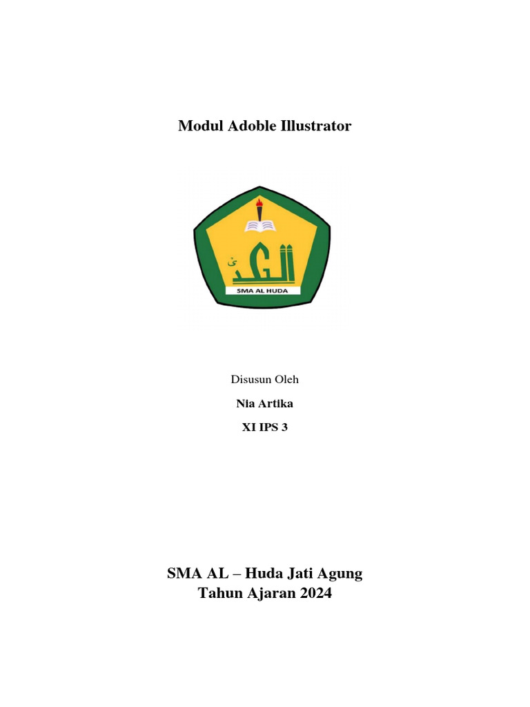 Panduan Dasar Adobe Illustrator | PDF | Seni