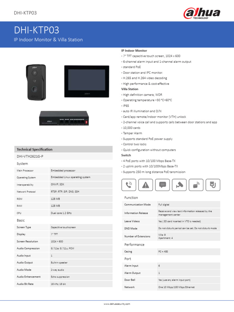 Fisa Tehnica KTP03 | PDF | Operating System | Frame Rate