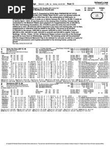 Belmont Stakes 2024