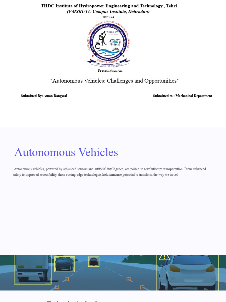 New Research Understanding The Challenges Of Autonomous Vehicles - taerhio