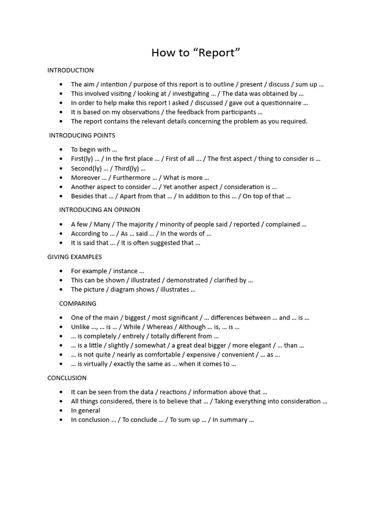 Effective Report Writing Techniques | PDF