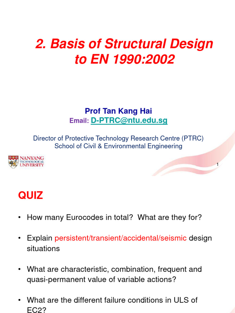 EN 1990: Structural Design Principles | PDF | Civil Engineering ...