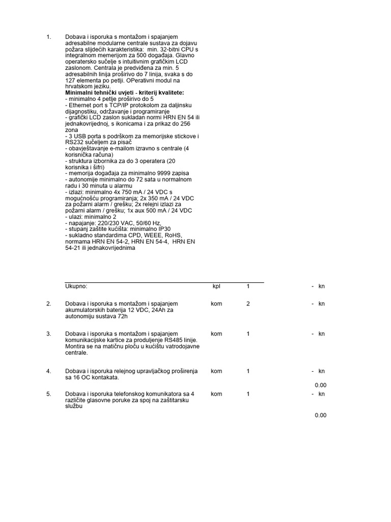 Vatrodojava MŠV | PDF