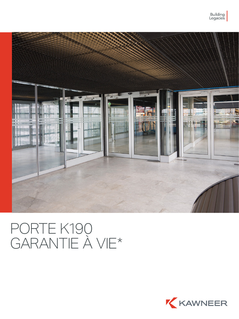 Porte K190 : Performance et Sécurité | PDF