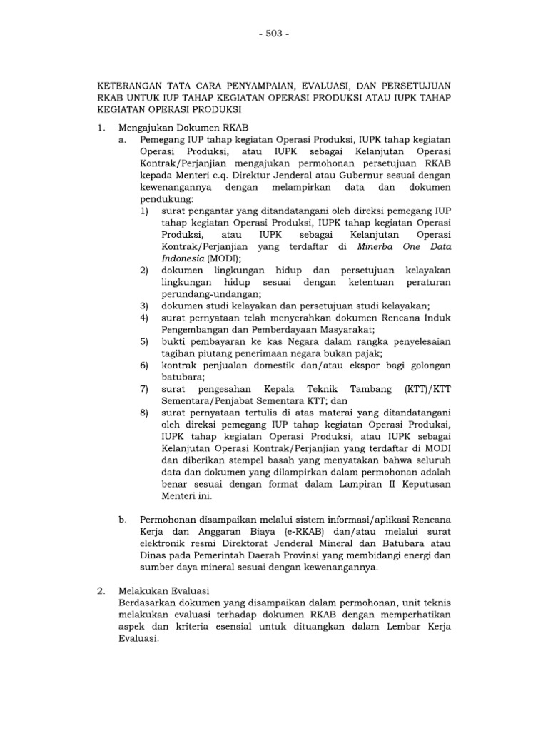 Apa Itu Rkab Batubara