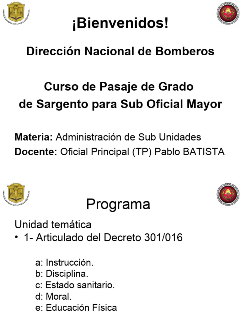 001 PPT+ADM+SUB+UNIDADES+CLASE+1 | Descargar gratis PDF | Disciplinas ...