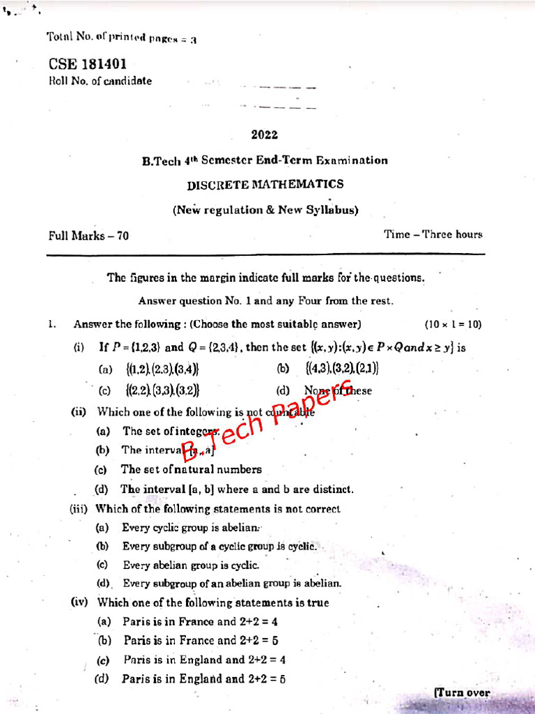 DM 22 | PDF | Group (Mathematics) | Ring (Mathematics)