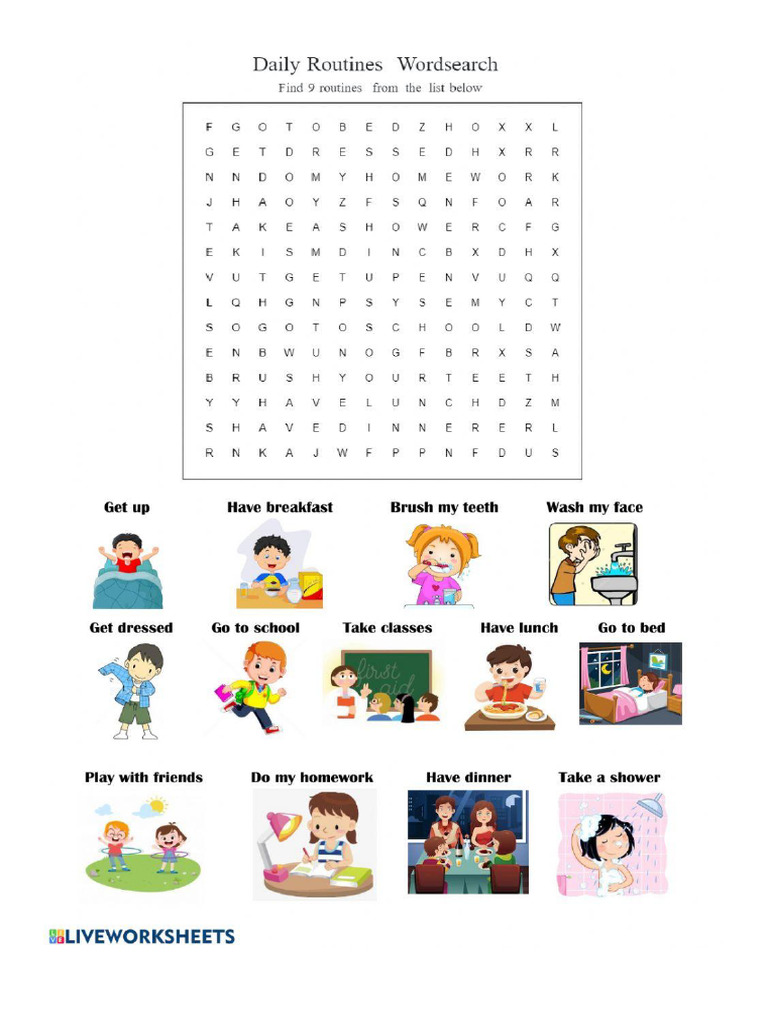 Sopa de Letras Ingles | PDF