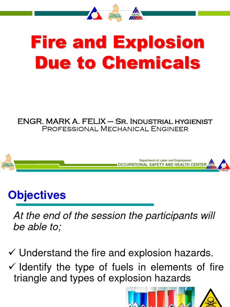 3 - Fire and Explosion Hazards March 2024-1-1 | PDF | Combustion | Fires