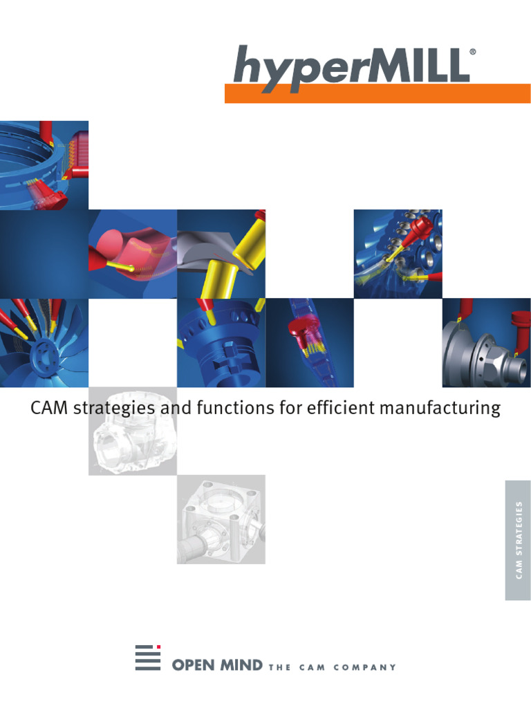 HyperMILL Cam Stratejileri | PDF | Machining | Drilling