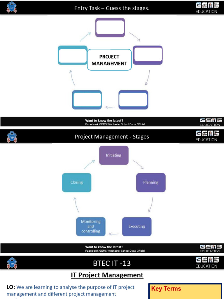 ProjectManagement - Lesson 1 | PDF | Software Development Process ...