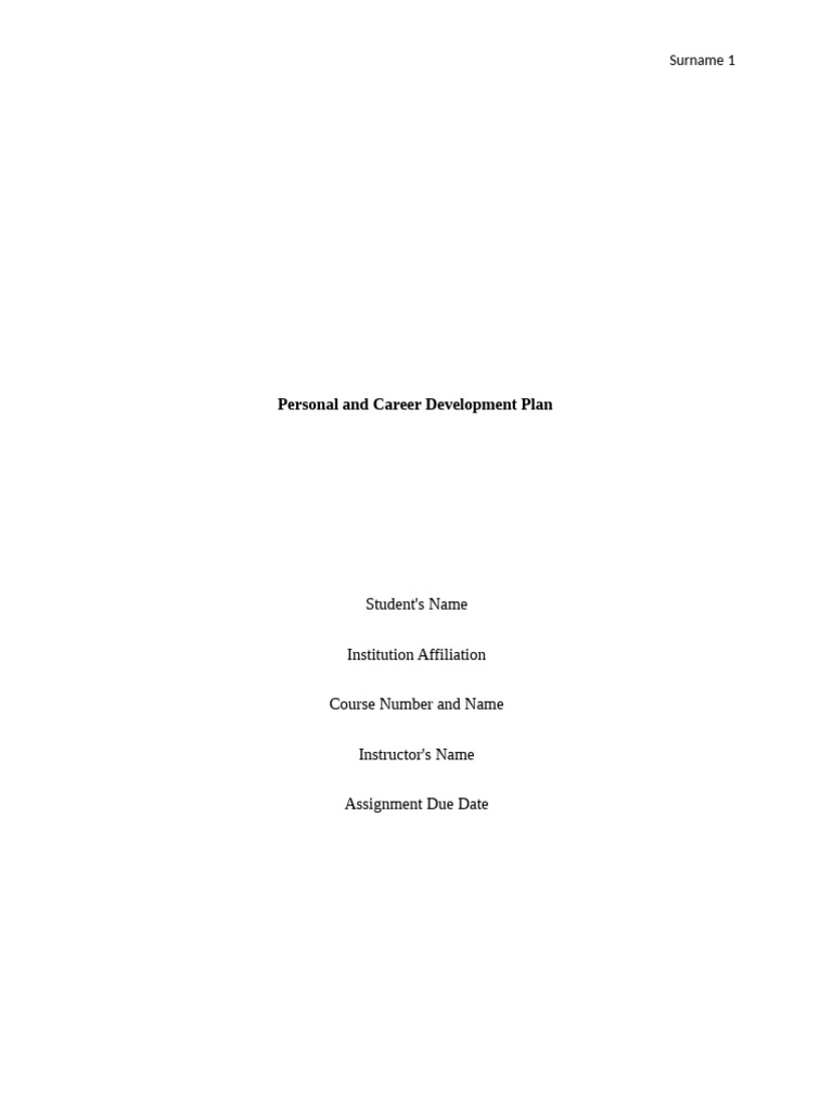 INDIVIDUAL CAREER DEVELOPMENT PLAN EXAMPLES PDF visual data 3