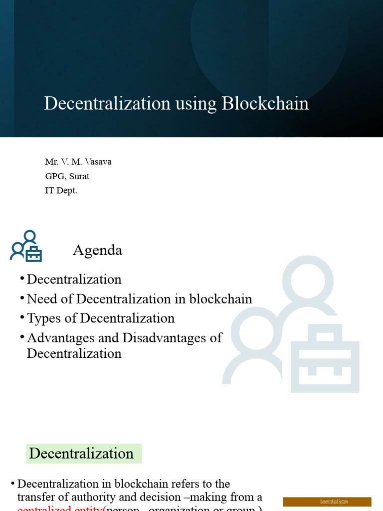 Decentralization | PDF | Internet Of Things | Computing