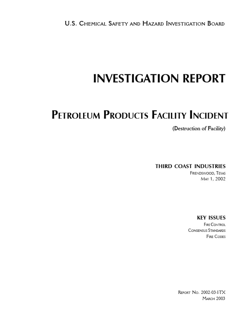 Third Report | PDF | Fires | Firefighter