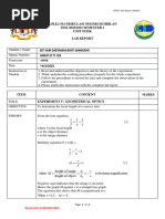 Cellular Respiration Lab Report SB025 | PDF | Science & Mathematics
