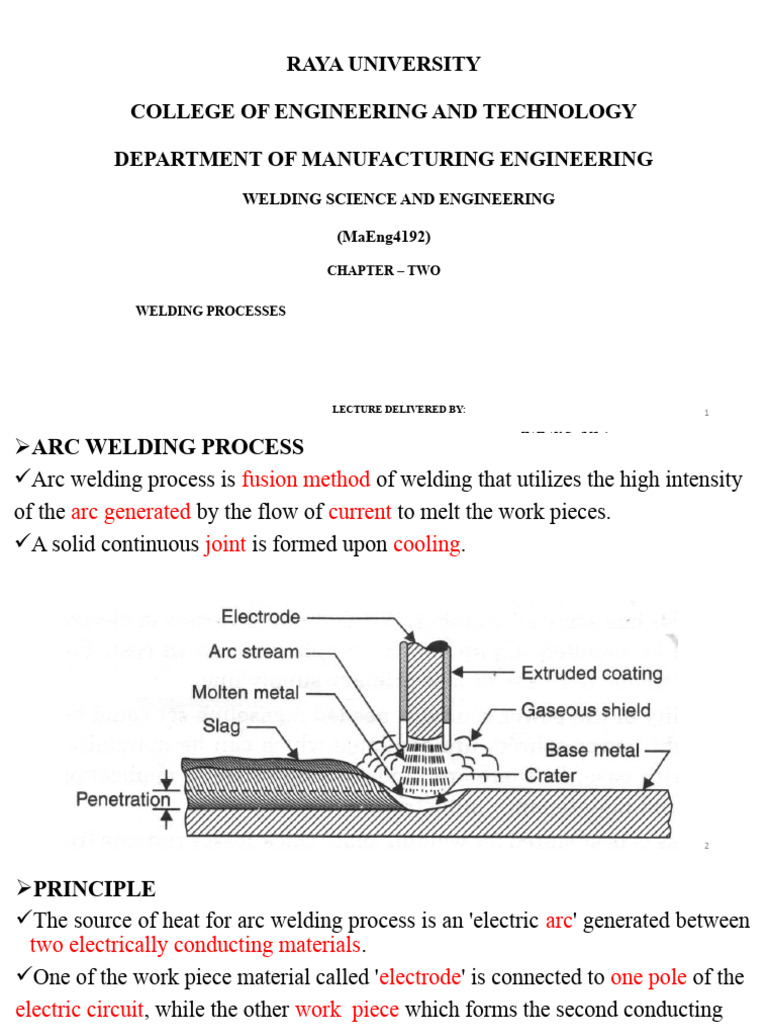 Overview of Arc Welding Processes | PDF | Welding | Construction