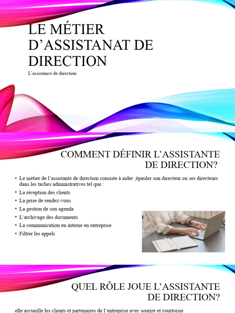 Rôle et compétences de l'assistante de direction | PDF | Évolution de ...