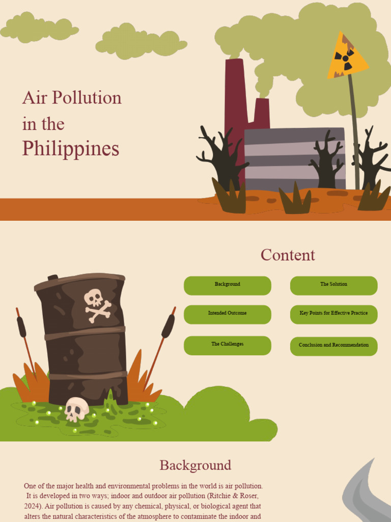 Air Pollution in the Philippines | PDF | Air Pollution | Pollution