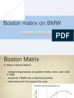 BCG Matrix BMW