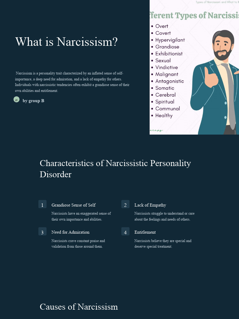 Understanding Narcissism and Its Traits | PDF | Narcissism | Emotions